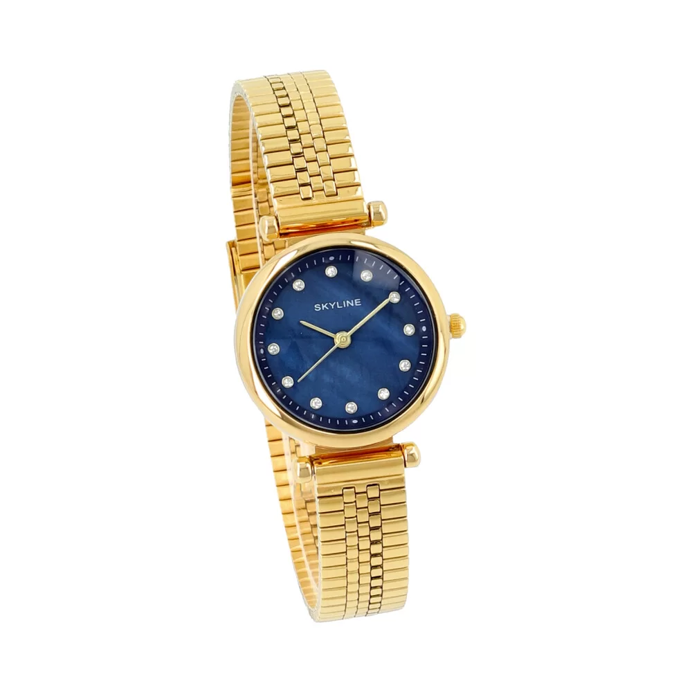 Relógio aço mulher MP012 2 - GOLD - ModaServerPro